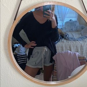 Free people black sweater!!